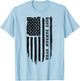 Best Pawpaw Ever American Flag Funny Father's Day T-Shirt - T-Shirt | Light Blue