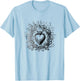 Traditional Sacred Heart of Jesus T-Shirt - T-Shirt | Light Blue
