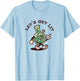 Let's Get Lit - Retro Vintage Cartoon Bong T-Shirt - T-Shirt | Light Blue