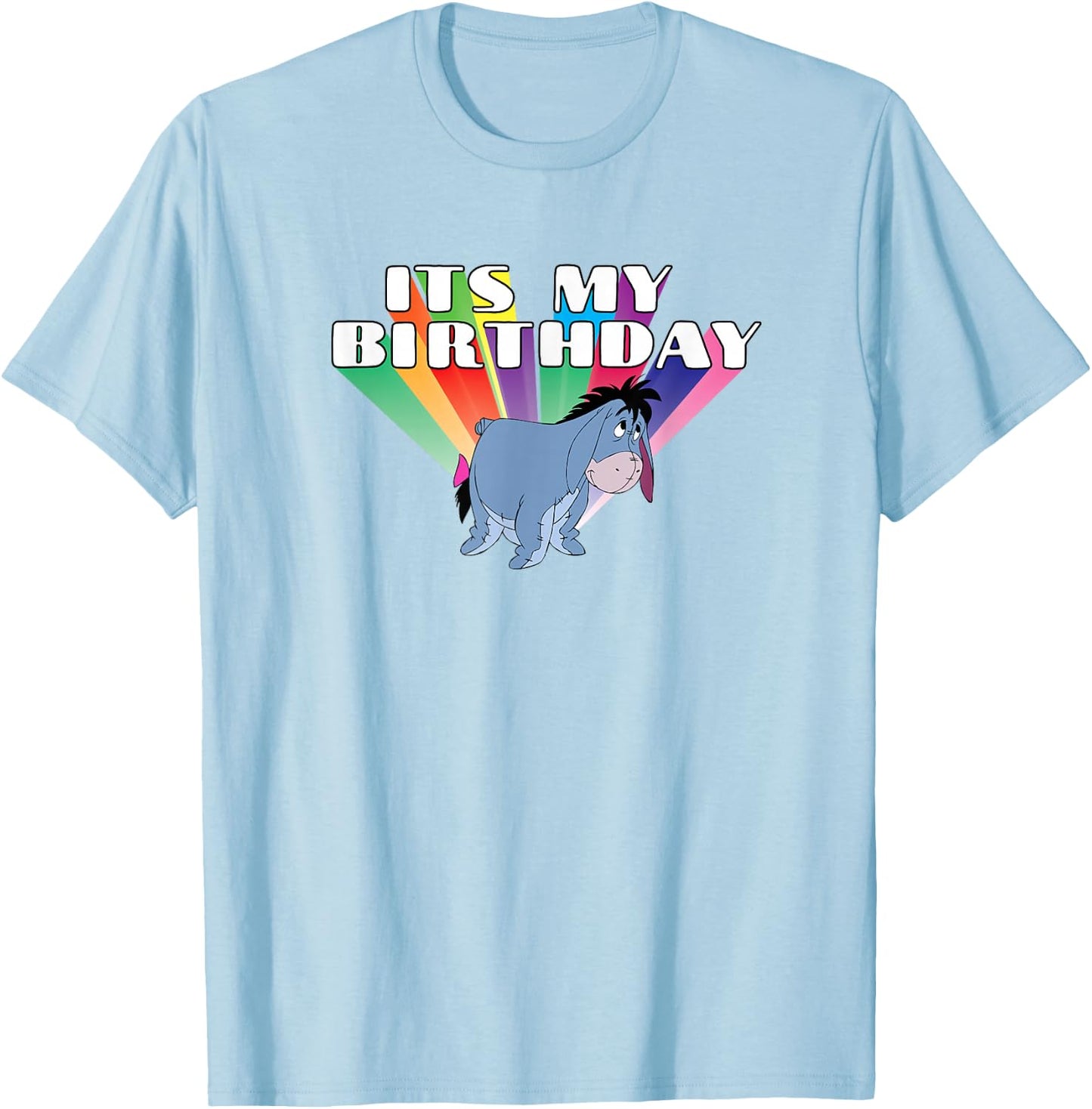 Eeyore - It's My Birthday T-Shirt - T-Shirt | Light Blue