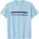 Edisto Beach Vintage 70s Retro Throwback Design T-Shirt - T-Shirt | Light Blue
