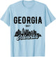 Atlanta Georgia Skyline T-Shirt - T-Shirt | Light Blue