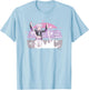 【Nekomata Okayu】 Holo no Graffiti Greatest Moments T-Shirt - T-Shirt | Light Blue