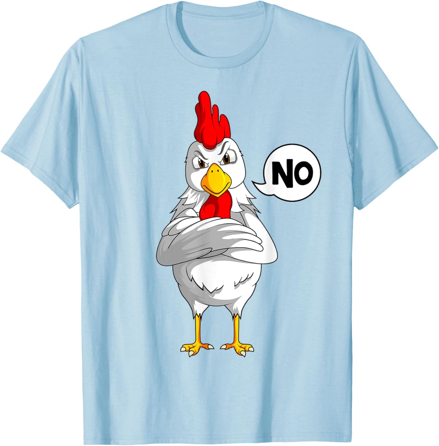 Chicken Farmer Kids Boys Girls Women T-Shirt - T-Shirt | Light Blue