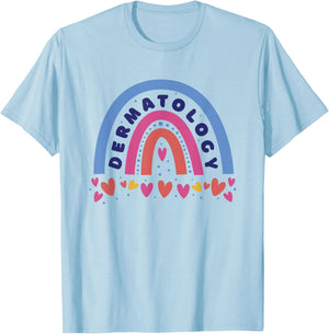 Dermatology, Dermatologist Dermatology T-Shirt - T-Shirt | Light Blue