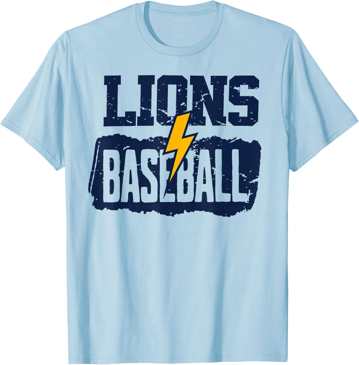 Lions baseball T-Shirt - T-Shirt | Light Blue