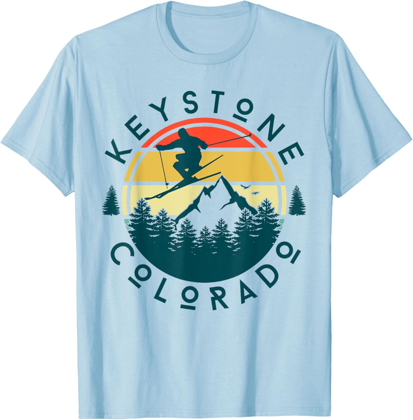 Keystone Colorado T-Shirt - T-Shirt | Light Blue