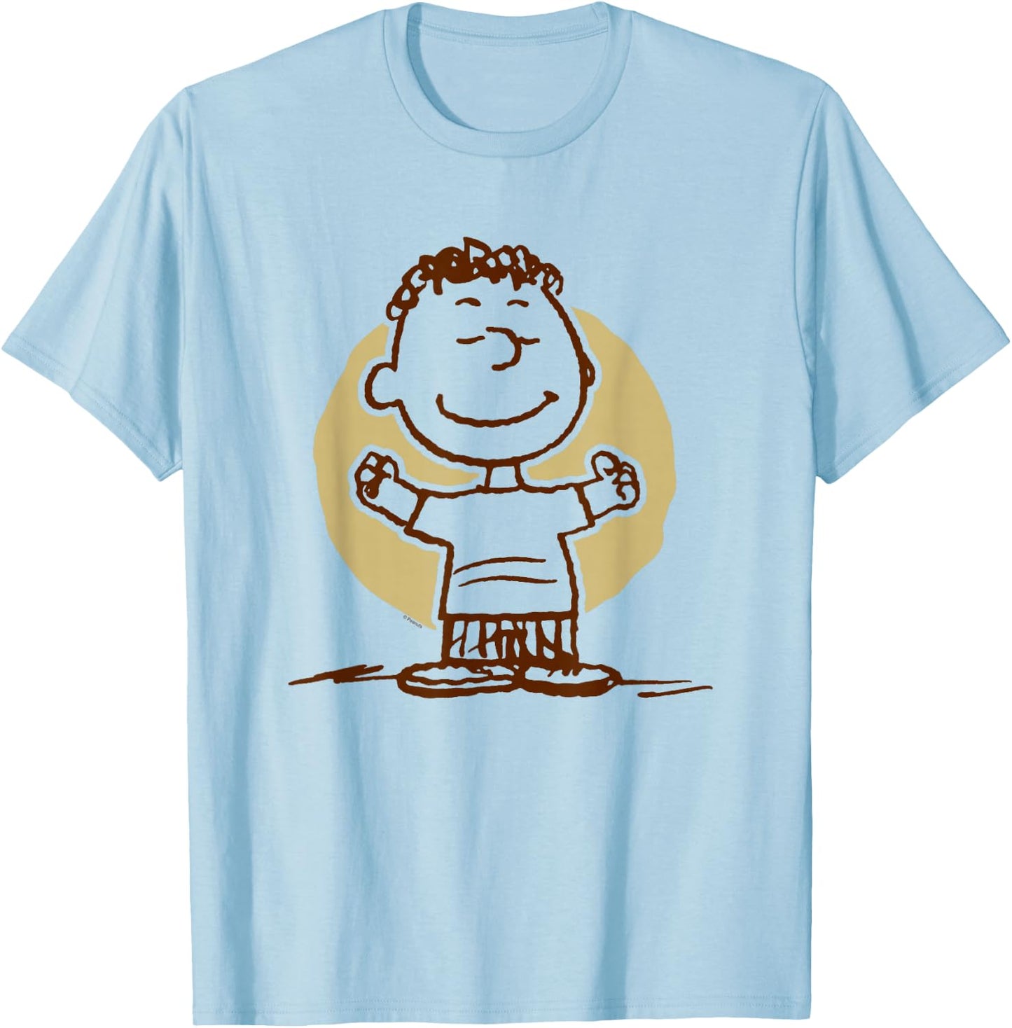 Peanuts - Franklin Thumbs Up T-Shirt - T-Shirt | Light Blue