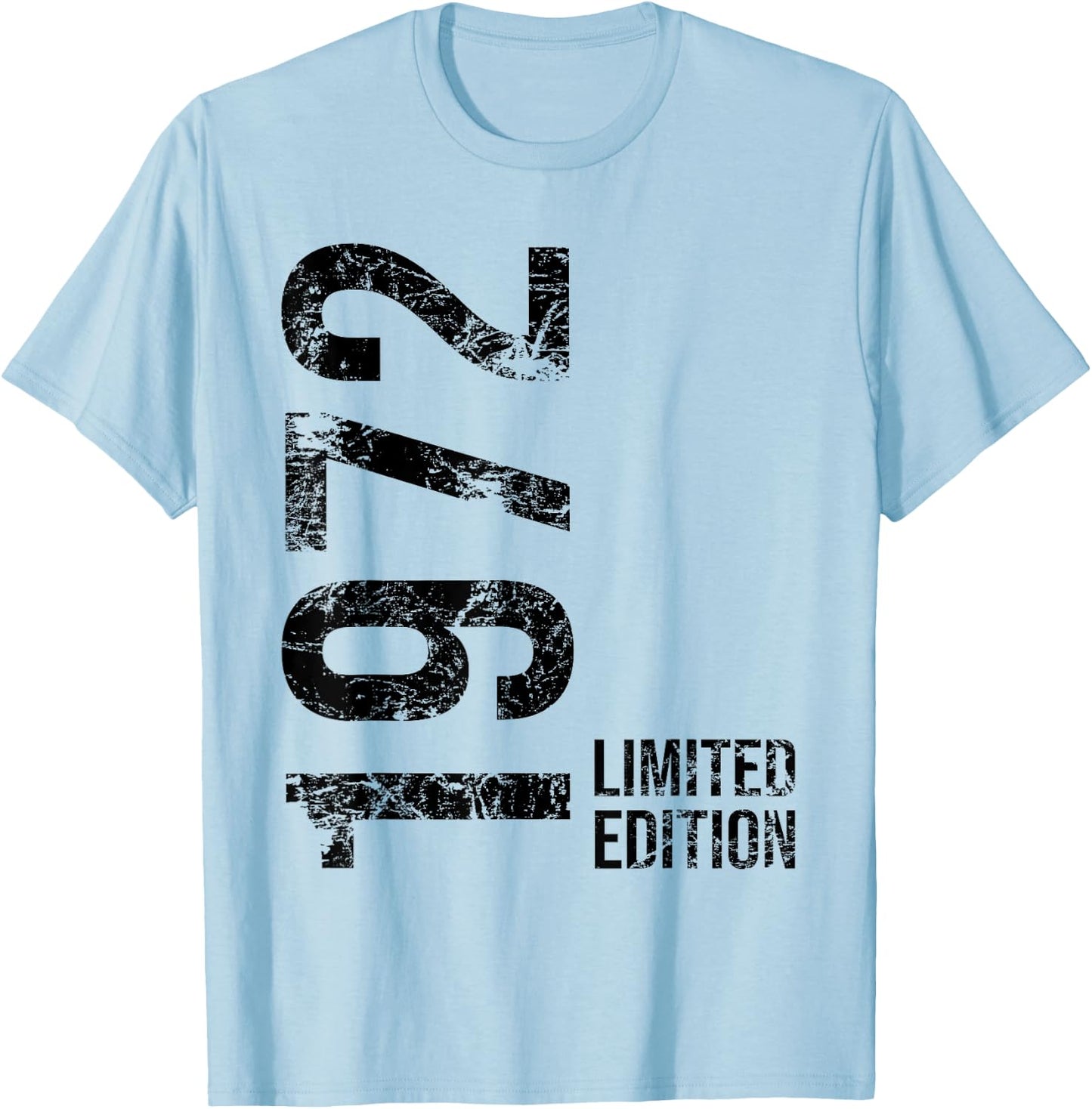 53rd Birthday 53 Years Old Man Woman Vintage 1972 T-Shirt - T-Shirt | Light Blue