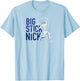 Nick Castellanos - Big Stick Nick - Philadelphia Baseball T-Shirt - T-Shirt | Light Blue