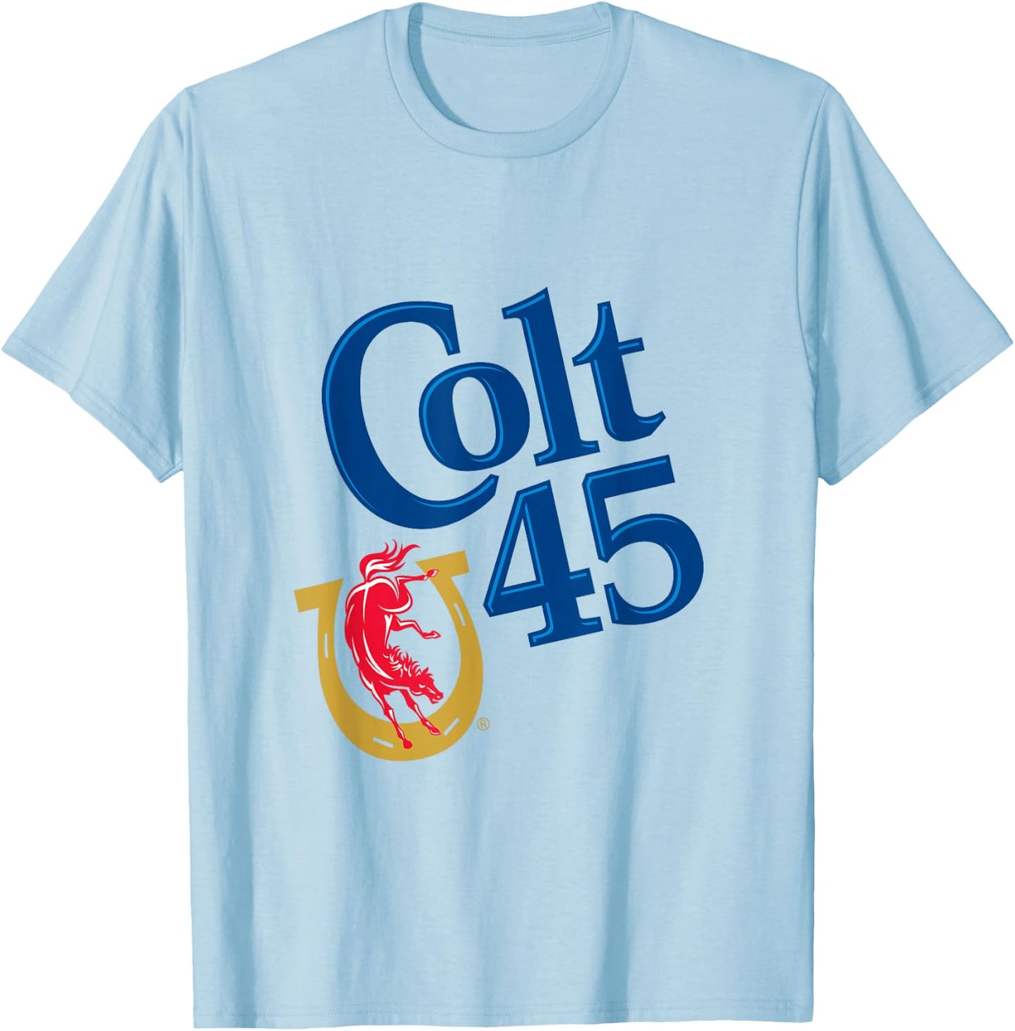 Colt 45 Beer Style - Logo T-Shirt - T-Shirt | Light Blue
