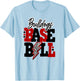 Bulldogs Baseball Bulldog Bulldogs Bull dogs Bulldod Men Women Kids T-Shirt - T-Shirt | Light Blue