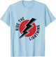 Electric Vehicle Electric Car Ride The Lightning T-Shirt - T-Shirt | Light Blue