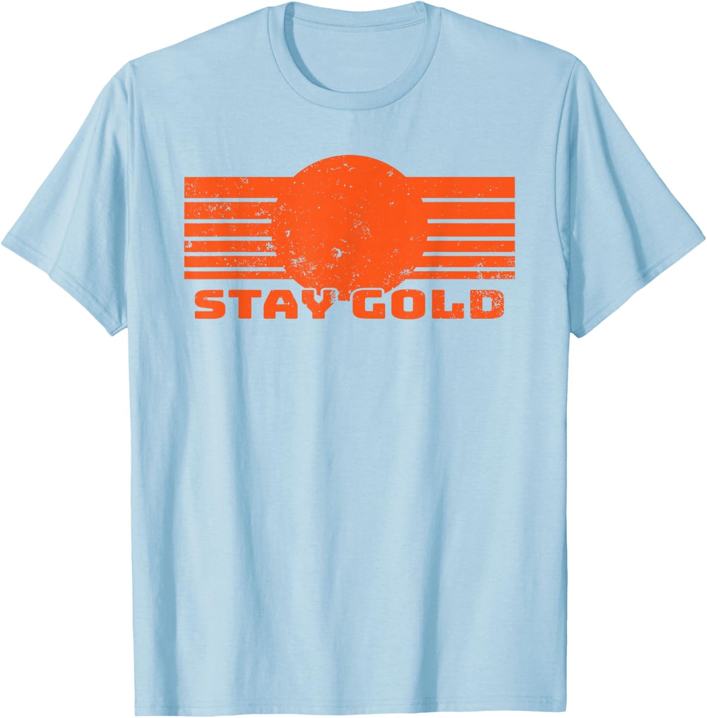 Stay Gold 1980s Outsiders & T-Shirt - T-Shirt | Light Blue