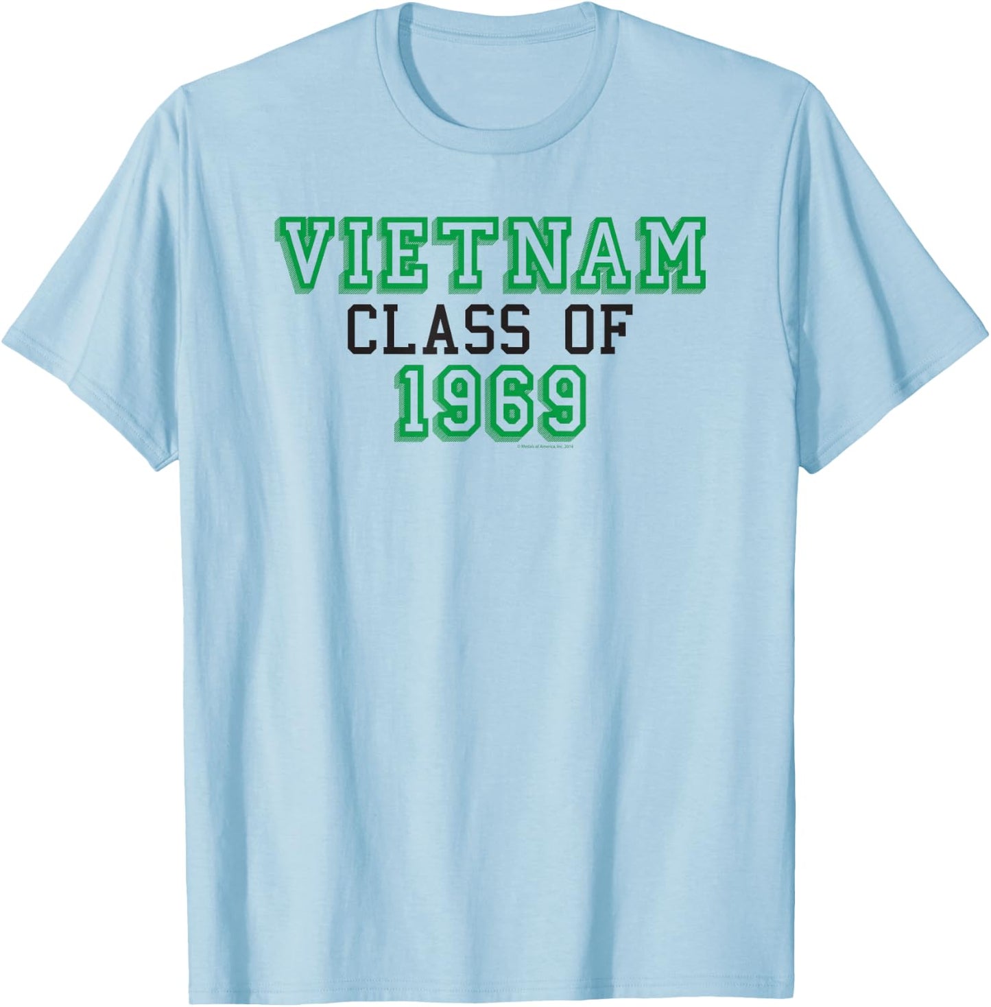 Vietnam Class of 1969 T-Shirt - T-Shirt | Light Blue