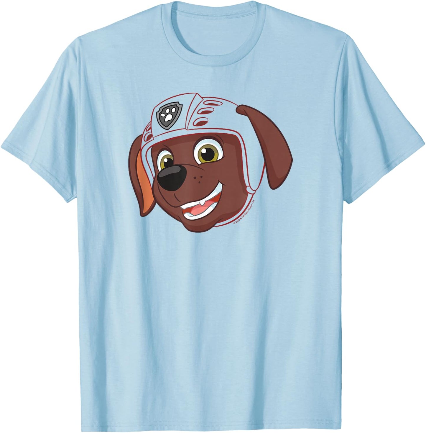 PAW Patrol Zuma Grin T-Shirt - T-Shirt | Light Blue