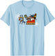 Monster Hunter Rise: Sunbreak Palamute＆Palico Christmas (A) T-Shirt - T-Shirt | Light Blue