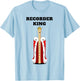 Recorder King | Boys Recorder Design | Recorder T-Shirt - T-Shirt | Light Blue