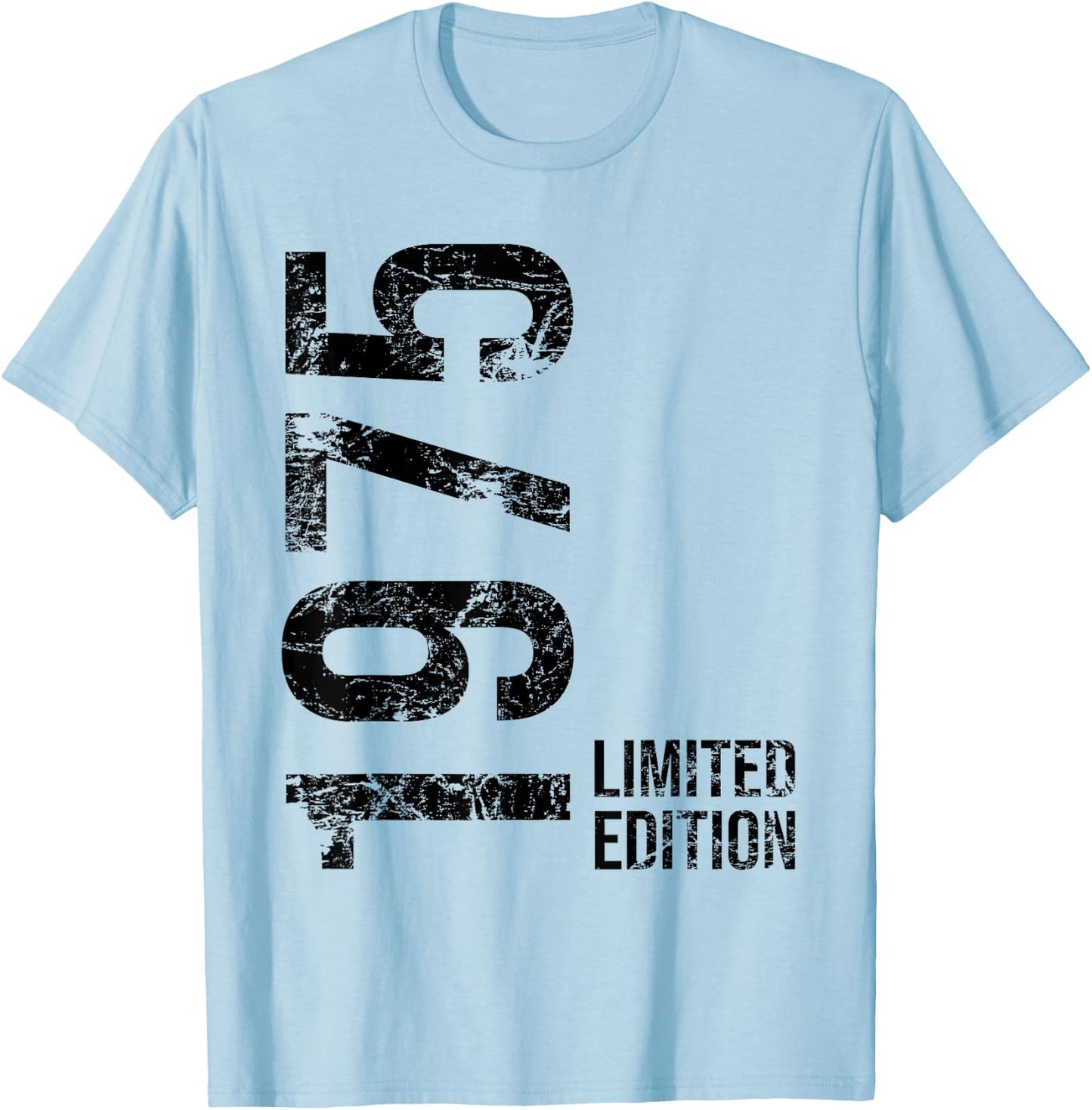 50th Birthday 50 Years Old Man Woman Vintage 1975 T-Shirt - T-Shirt | Light Blue