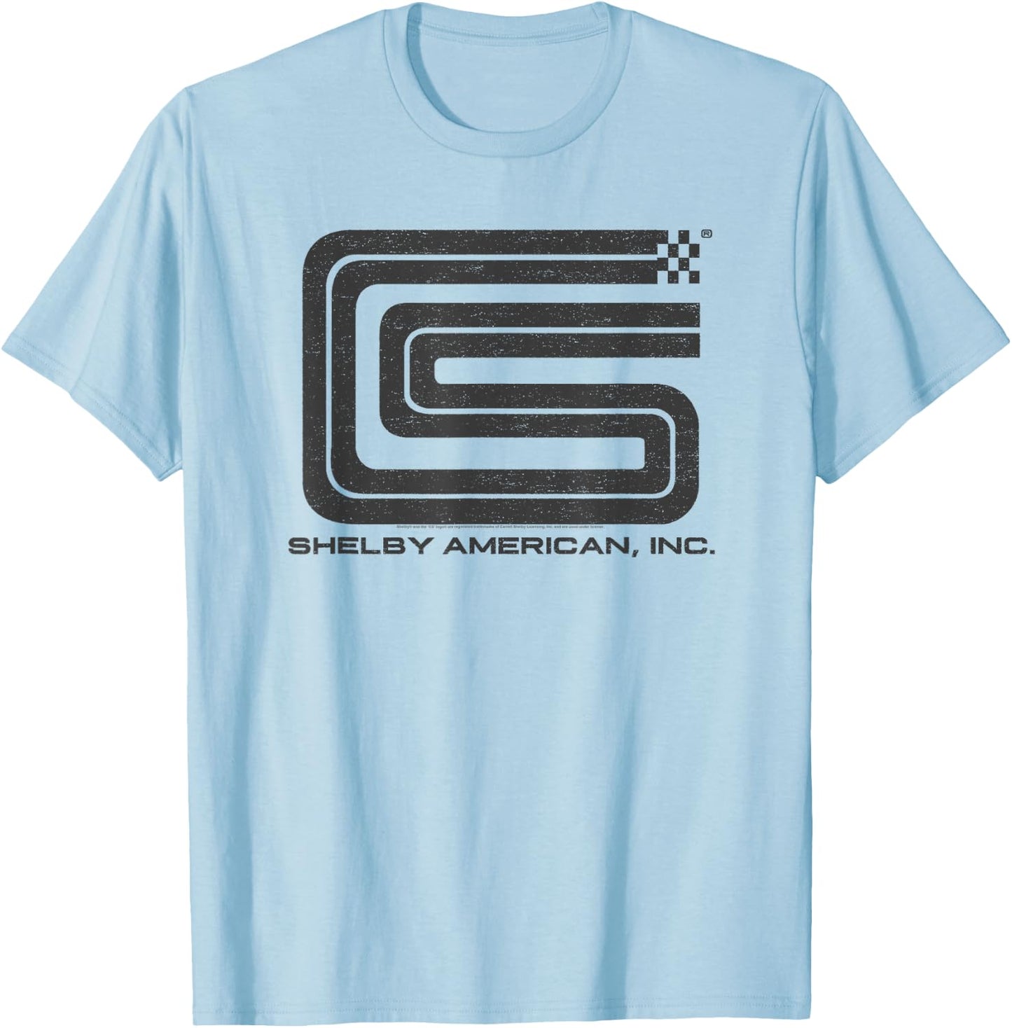 Carroll Shelby Vintage T-Shirt - T-Shirt | Light Blue