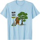 Funny Beer Label Bear Whiz Beer For The Outdoorsman T-Shirt - T-Shirt | Light Blue