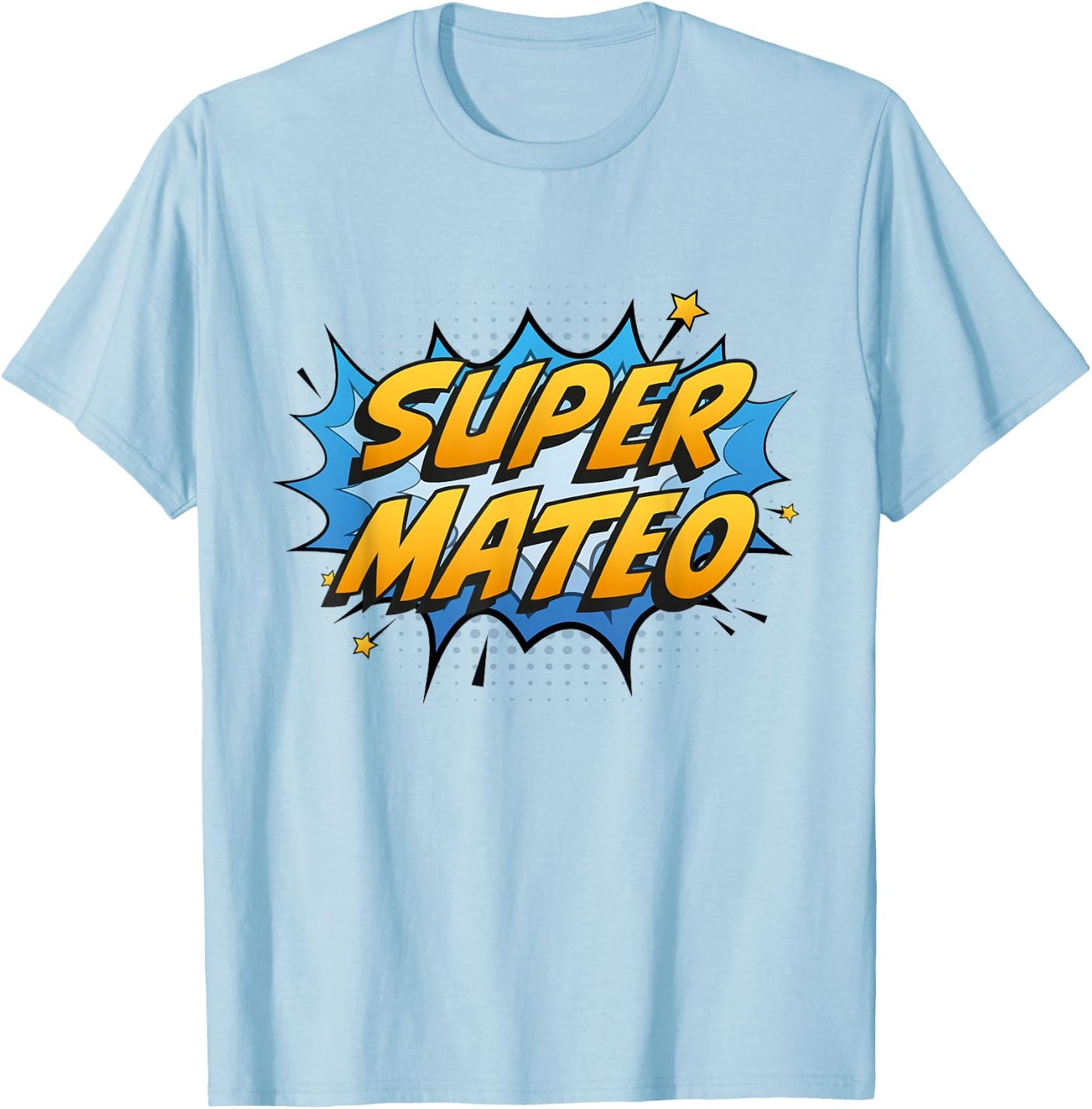 Super Mateo T-Shirt - T-Shirt | Light Blue