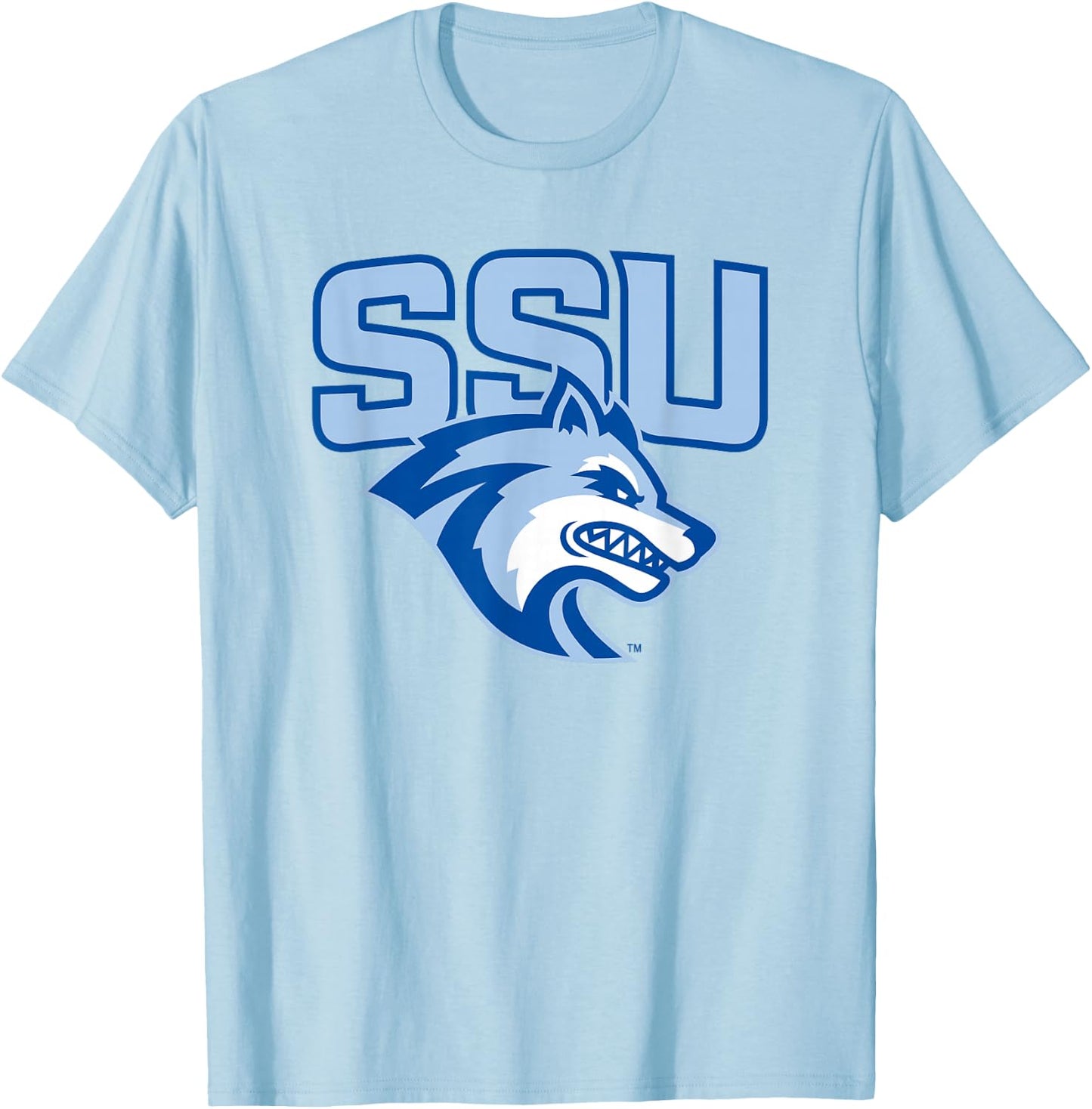 Sonoma State University Seawolves SSU Seawolf T-Shirt - T-Shirt | Light Blue