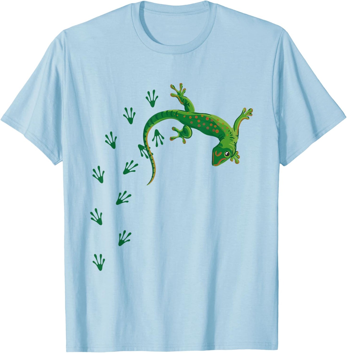 Cool Lizard Herpetology Reptile Lover Funny Lizard Design T-Shirt - T-Shirt | Light Blue