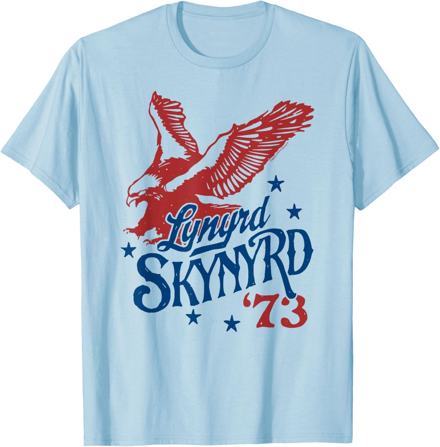 Lynyrd Skynyrd - Soaring Eagle T-Shirt - T-Shirt | Light Blue