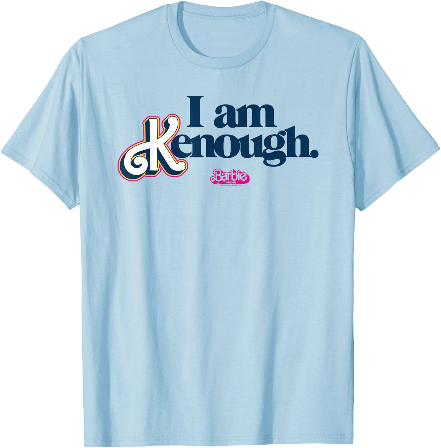 Barbie The Movie - I Am Kenough T-Shirt - T-Shirt | Light Blue