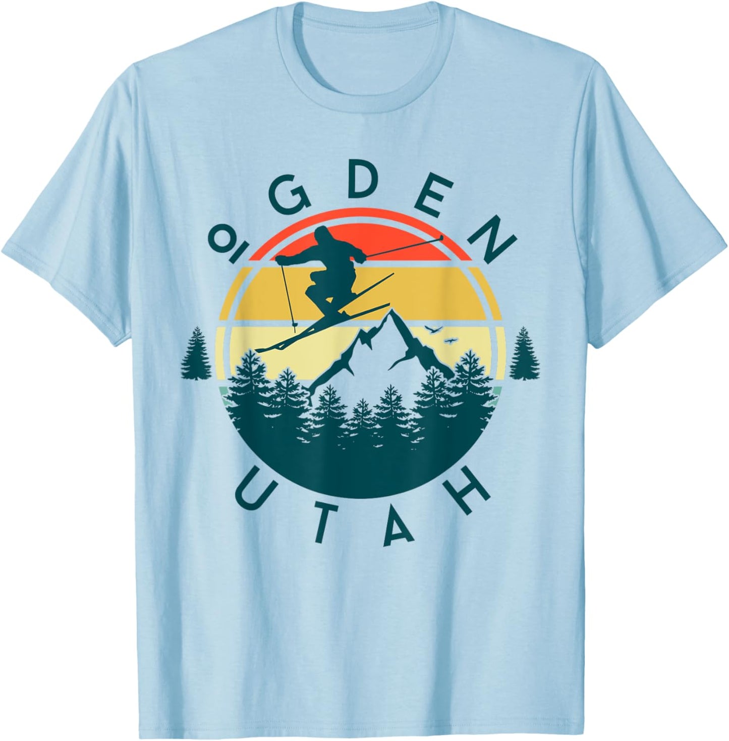 Ogden Utah T-Shirt - T-Shirt | Light Blue