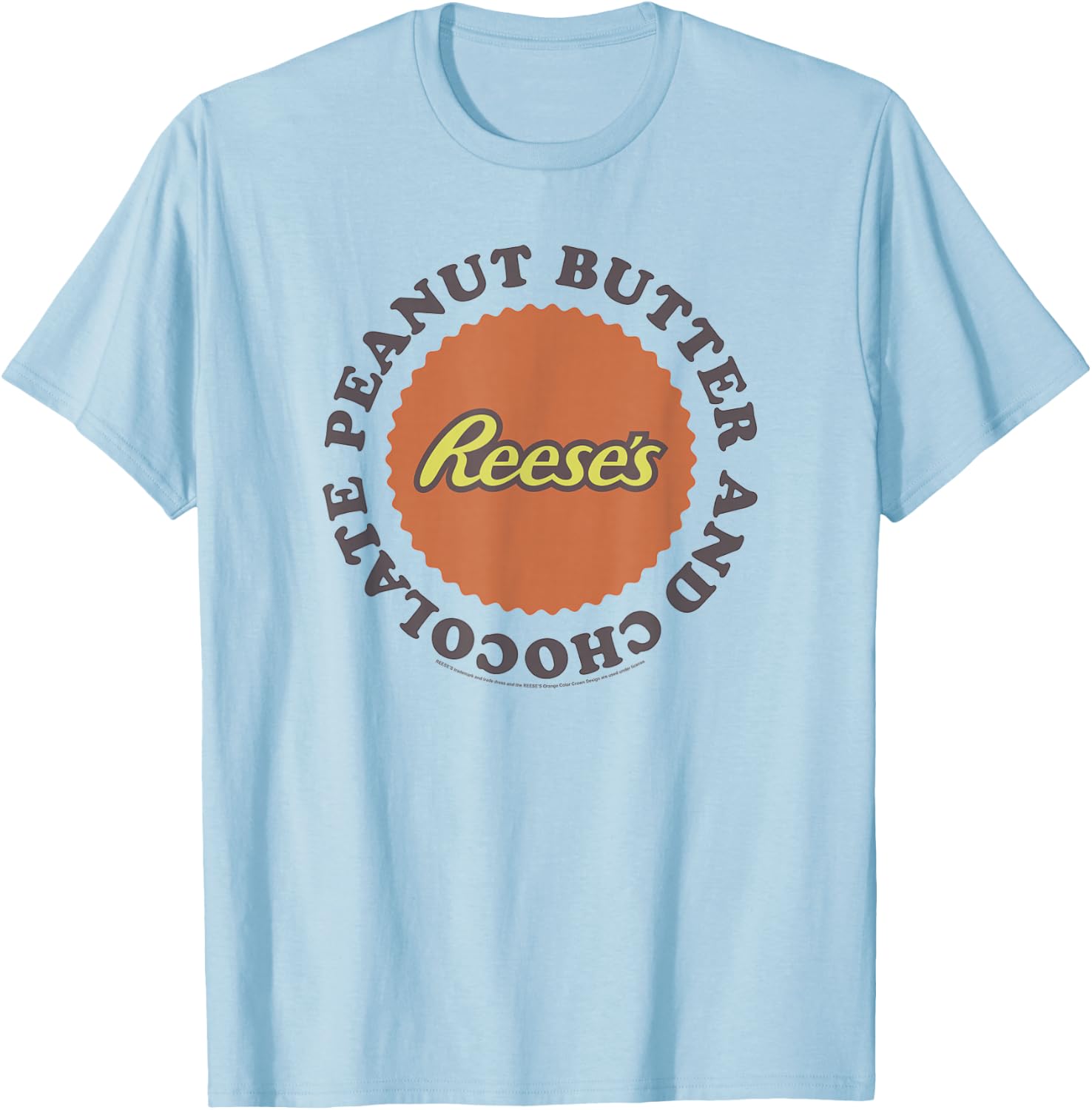 Reese's Peanut Butter Chocolate Circle T-Shirt - T-Shirt | Light Blue