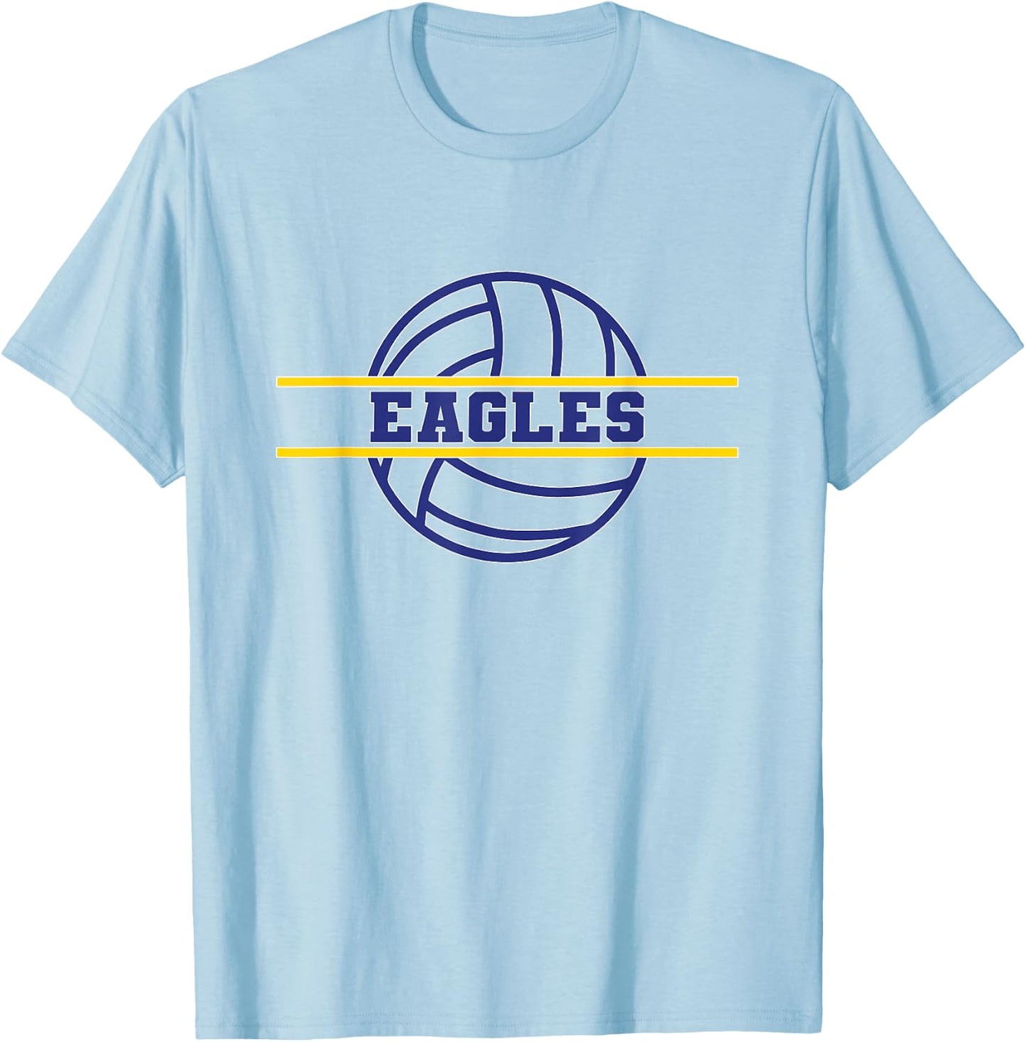 Eagles Volleyball T-Shirt - T-Shirt | Light Blue