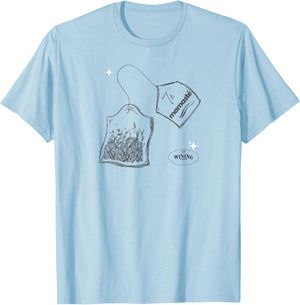 Tea Namaste T-Shirt - T-Shirt | Light Blue