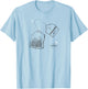Tea Namaste T-Shirt - T-Shirt | Light Blue
