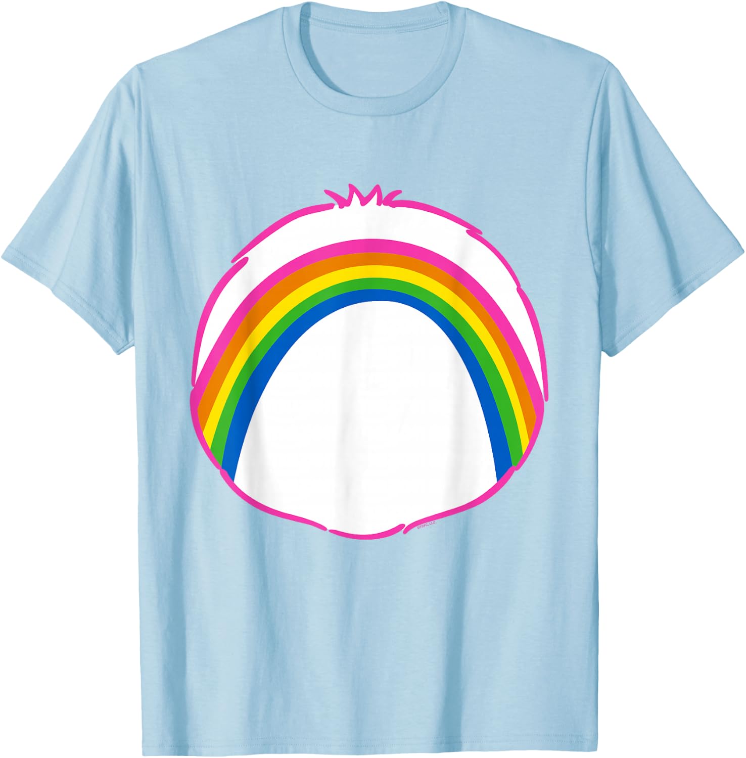 Care Bears Cheer Belly Halloween Costume T-Shirt - T-Shirt | Light Blue