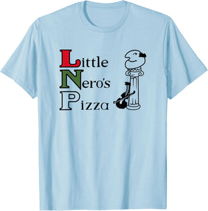 Little Nero's Pizza T-Shirt - T-Shirt | Light Blue