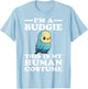 Cute Budgie Bird This is My Human Costume I'm a Budgerigar T-Shirt - T-Shirt | Light Blue