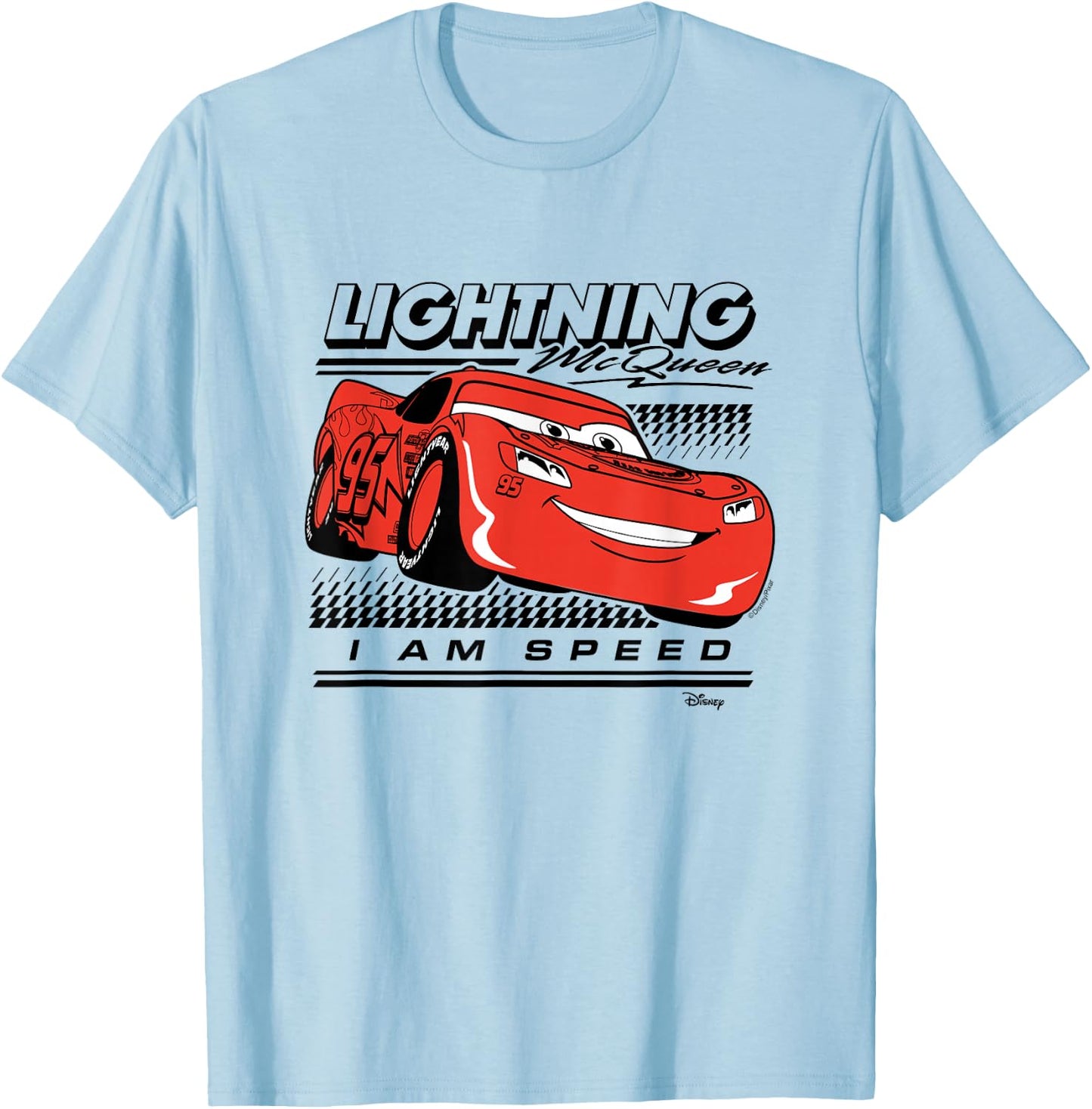 Cars - LMQ I am Speed T-Shirt - T-Shirt | Light Blue