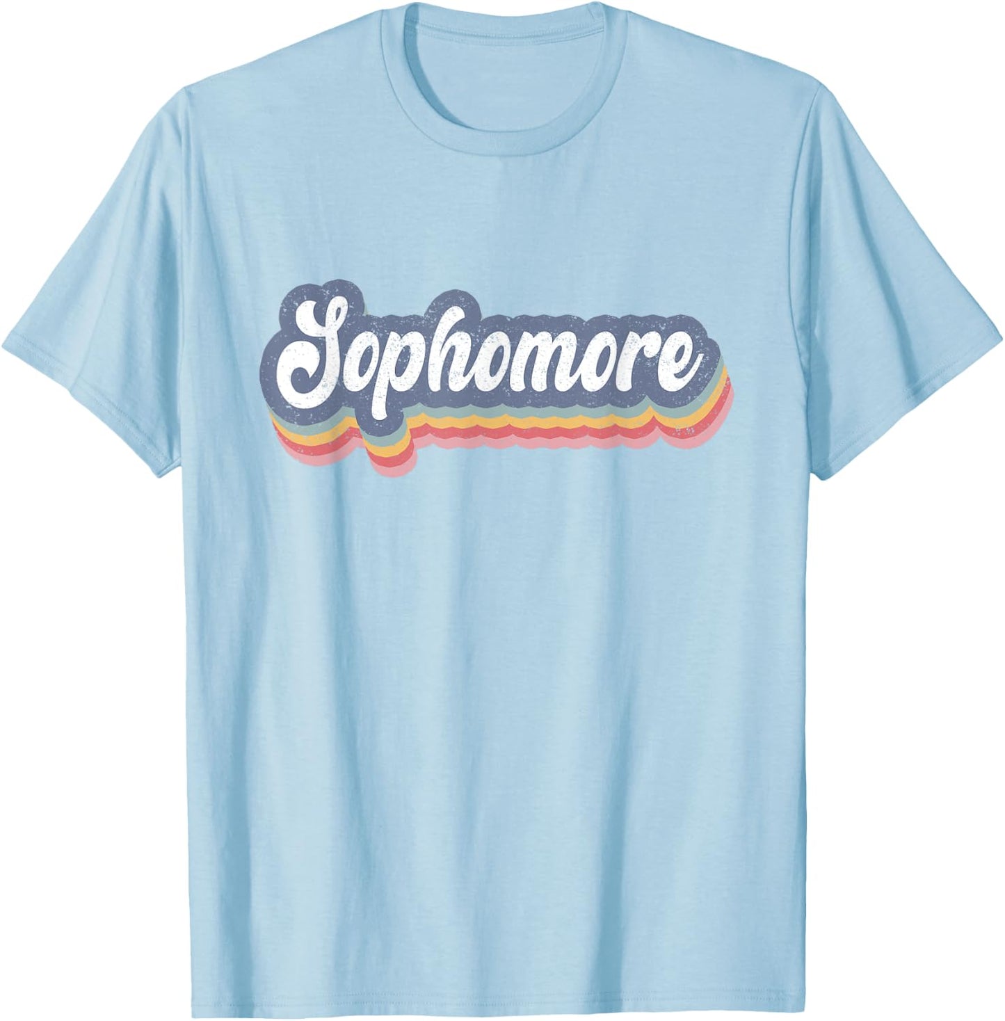 First Day Of School Sophomore High School 1st Day 10th Grade T-Shirt - T-Shirt | Light Blue