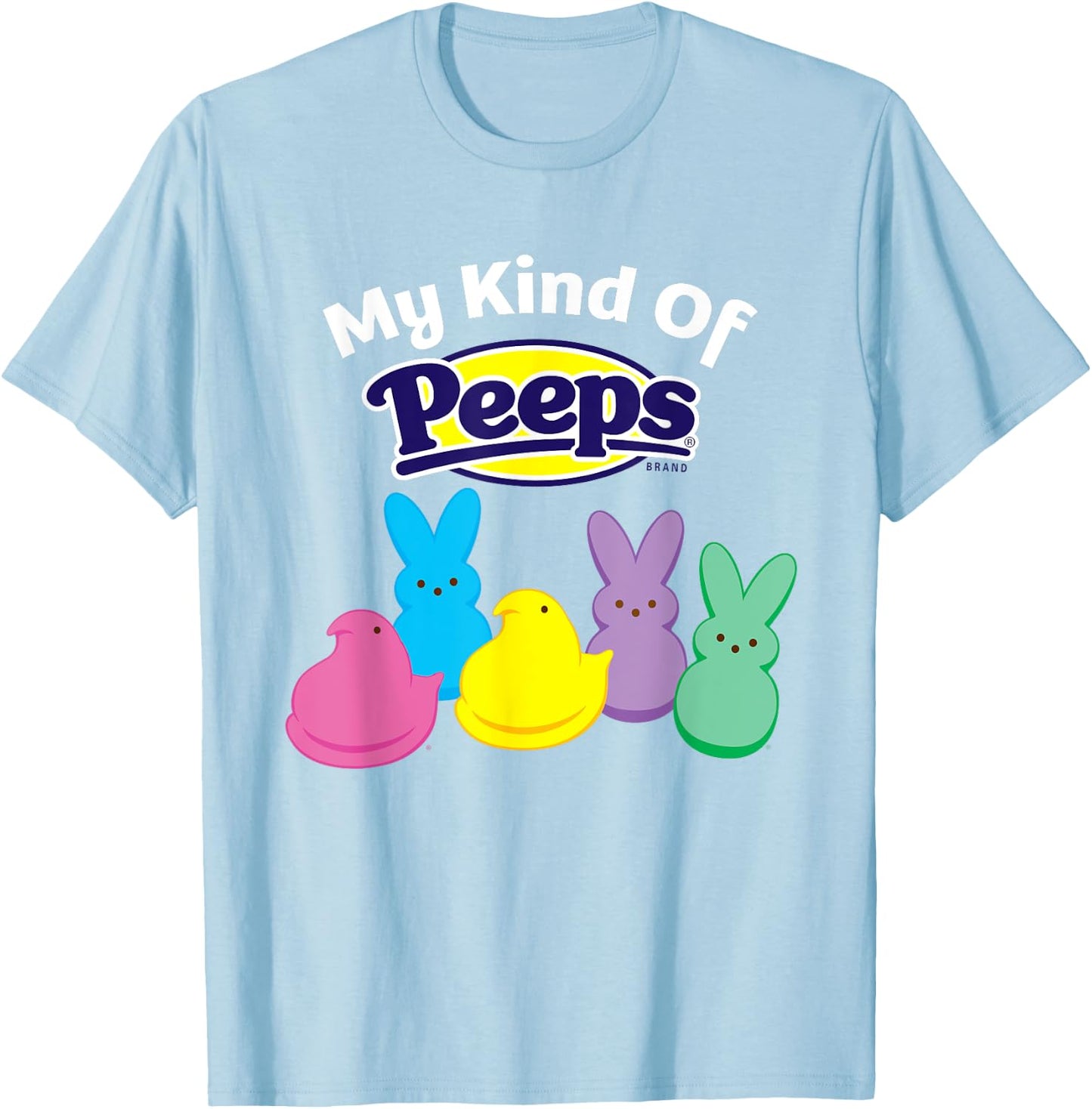 Peeps Easter My Kind Of Peeps T-Shirt - T-Shirt | Light Blue