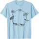 Life cycle of frog, biologist, zoologist, Herpetologist T-Shirt - T-Shirt | Light Blue