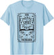 The Reader Tarot Card Smut Book Reader Dark Romance Bookish T-Shirt - T-Shirt | Light Blue