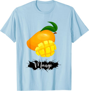 Love Mango women Shirt mango Lovers , kids and girls T-Shirt - T-Shirt | Light Blue