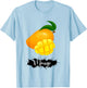 Love Mango women Shirt mango Lovers , kids and girls T-Shirt - T-Shirt | Light Blue