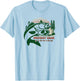 Mossy Oak Fishing Built for The Bite Fish Logo T-Shirt - T-Shirt | Light Blue