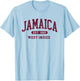 Retro Jamaica Est 1962 Vintage Jamaican Men Souvenir T-Shirt - T-Shirt | Light Blue