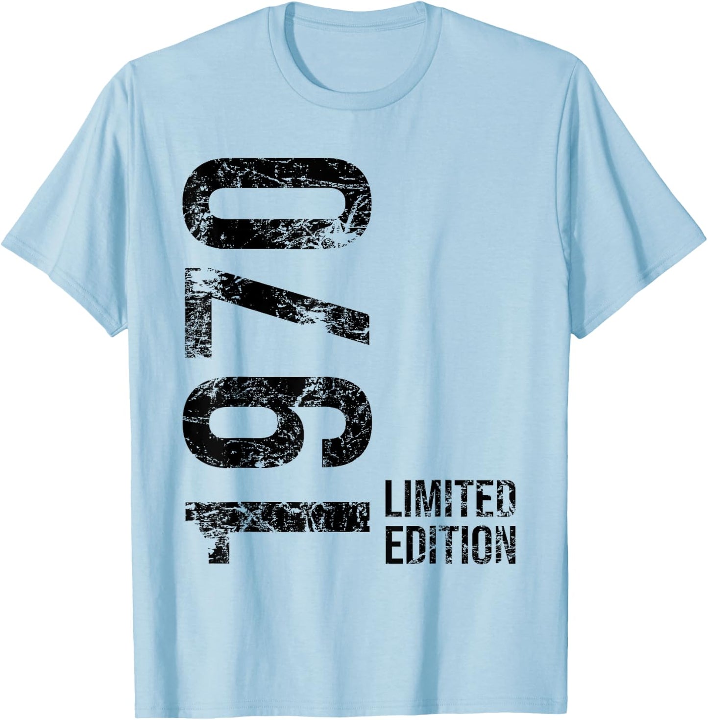 55th Birthday 55 Years Old Man Woman Vintage 1970 T-Shirt - T-Shirt | Light Blue