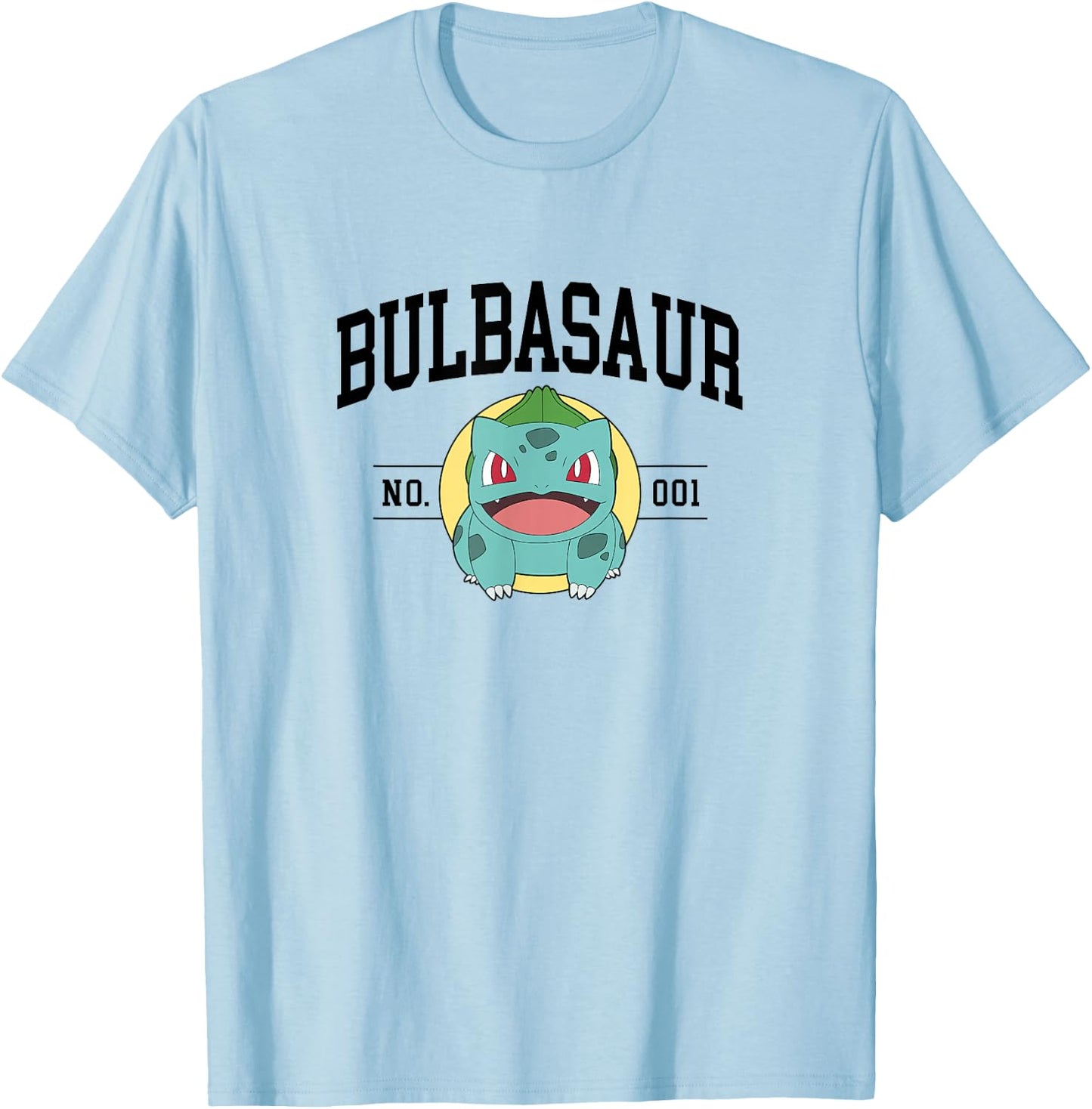 Pokémon - Bulbasaur Collegiate T-Shirt - T-Shirt | Light Blue