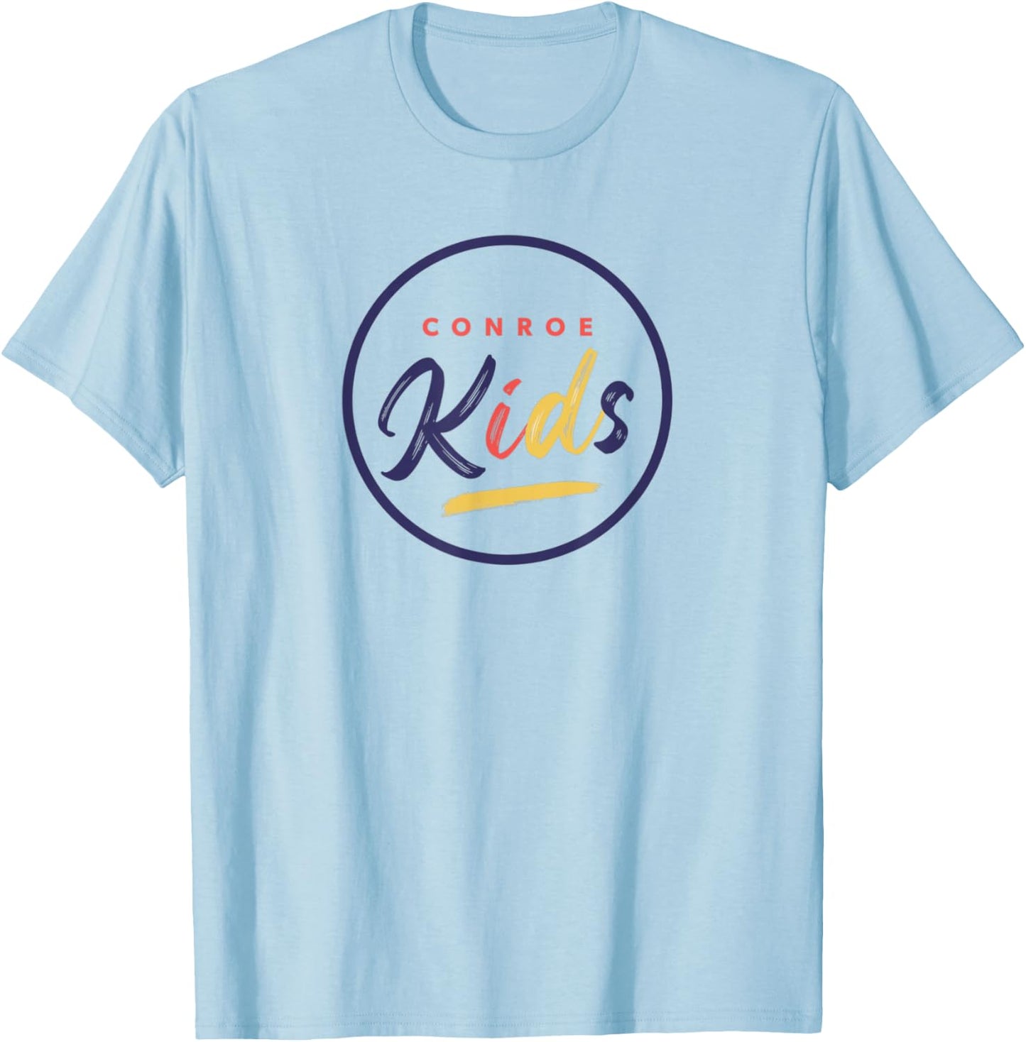 Conroe Kids T-Shirt - T-Shirt | Light Blue